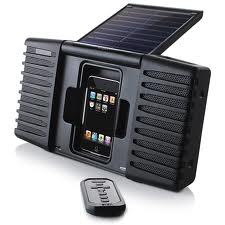 Sp400 Soulra I-pod Solar / Mains Powered Docking Station